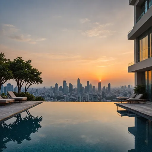 Bangkok hotels with infinity pools: elevate your stay with breathtaking views and rooftop luxury