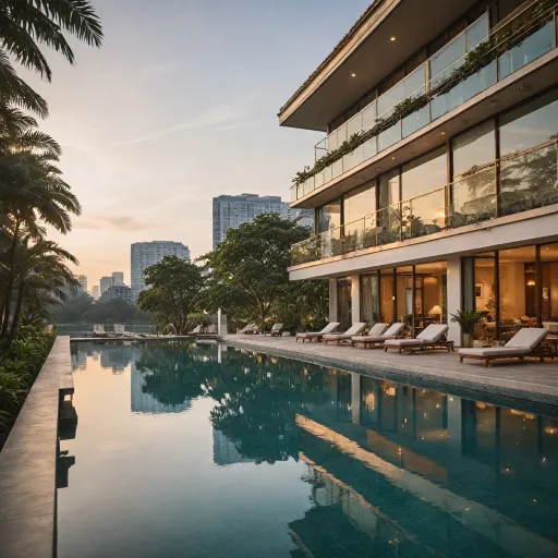 Elegant hotel in Bangkok for family stays near Siam and the river