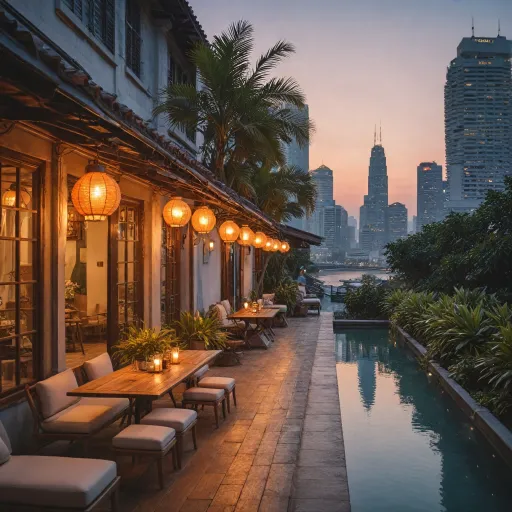 Finding the best area to stay in Bangkok Thailand for a refined city escape