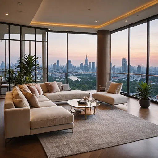 Elegant serviced apartments in Bangkok for refined urban stays