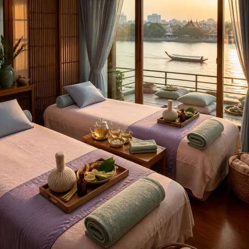 Bangkok spa hotels for couples: Thai herbal traditions, private suites and river-view treatment rooms